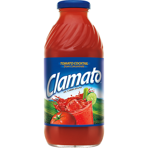 Clamato Tomato 16oz Glass Bottle