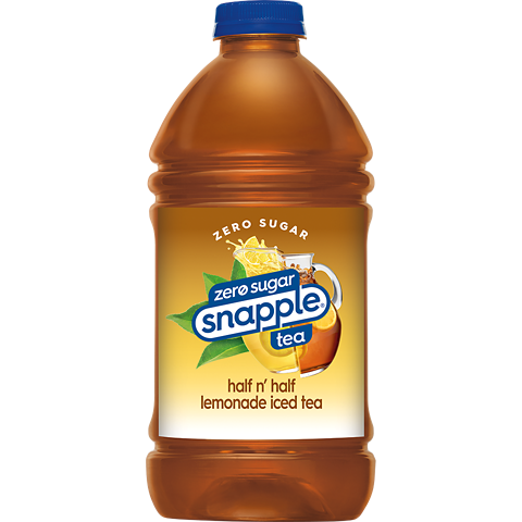 Snapple Zero Half and Half 64oz Plastic Bottle