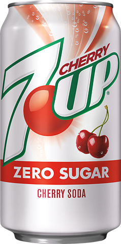 7up Zero Cherry 12oz Can