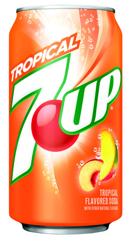 7Up Tropical 12oz Can