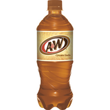 A&W Cream Soda 20oz Plastic Bottle