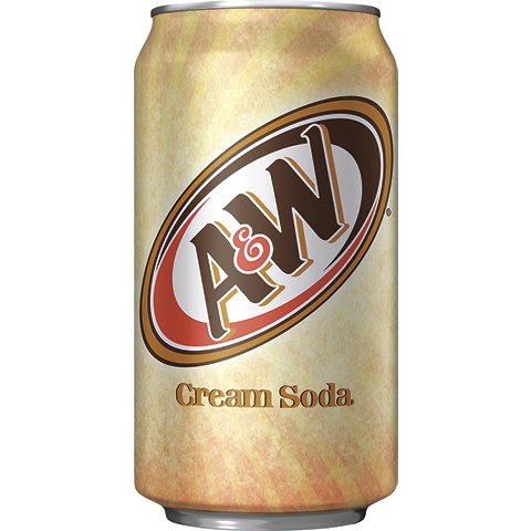 A&W Cream Soda 12oz Can