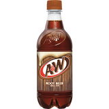 A&W Root Beer 20oz Plastic Bottle