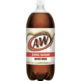 A&W Zero Root Beer 2L Plastic Bottle