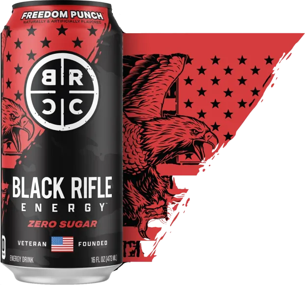 Black Rifle Energy Freedom Punch 16oz Can