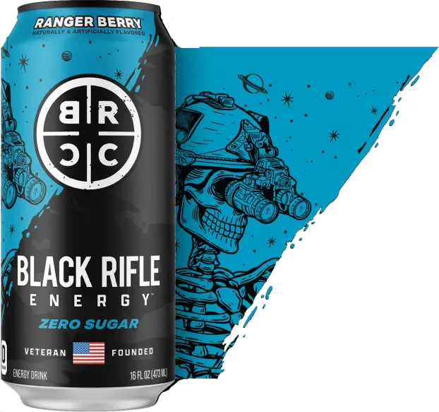 Black Rifle Energy Ranger Berry 16oz Can