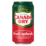 Canada Dry Cherry Ginger Ale 12oz Can