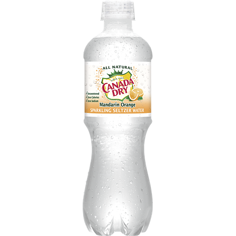 Canada Dry Mandarin Orange 20oz Plastic