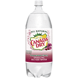 Canada Dry Pomegranate Cherry Seltzer 2L Plastic Bottle