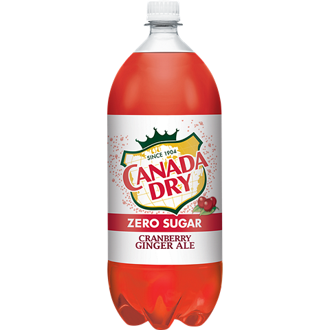 Canada Dry Zero Cranberry Ginger 2L Plastic Bottle