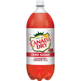 Canada Dry Zero Cranberry Ginger 2L Plastic Bottle