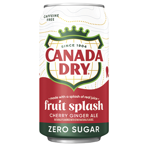 Canada Dry Zero Cherry Ginger Ale 12oz Can