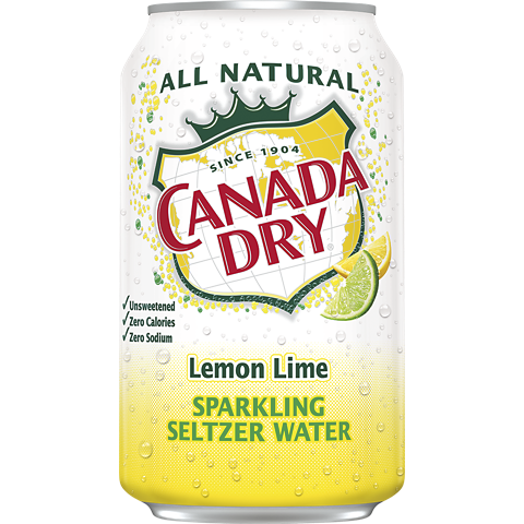 Canada Dry Lemon Lime 12oz Can