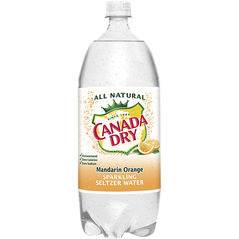 Canada Dry Mandarin Orange 2L Plastic Bottle