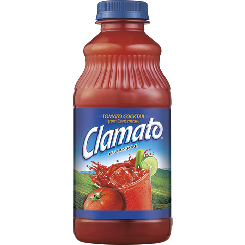 Clamato Tomato 32oz Plastic Bottle