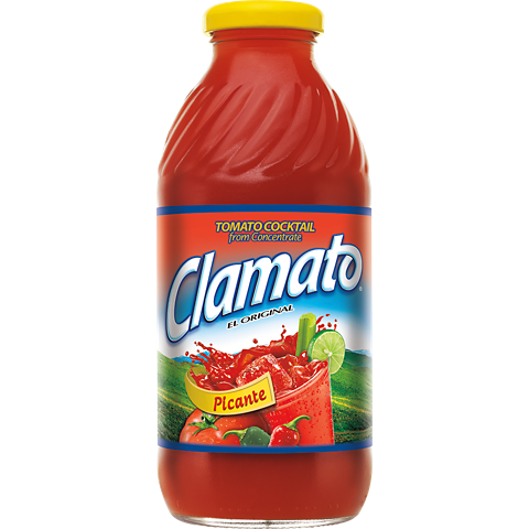 Clamato Picante 16oz Glass Bottle