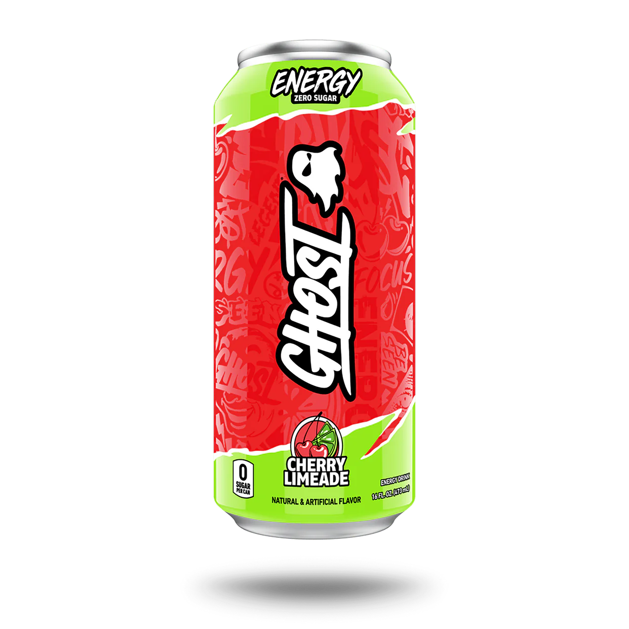 Ghost Cherry Limeade 16oz Can