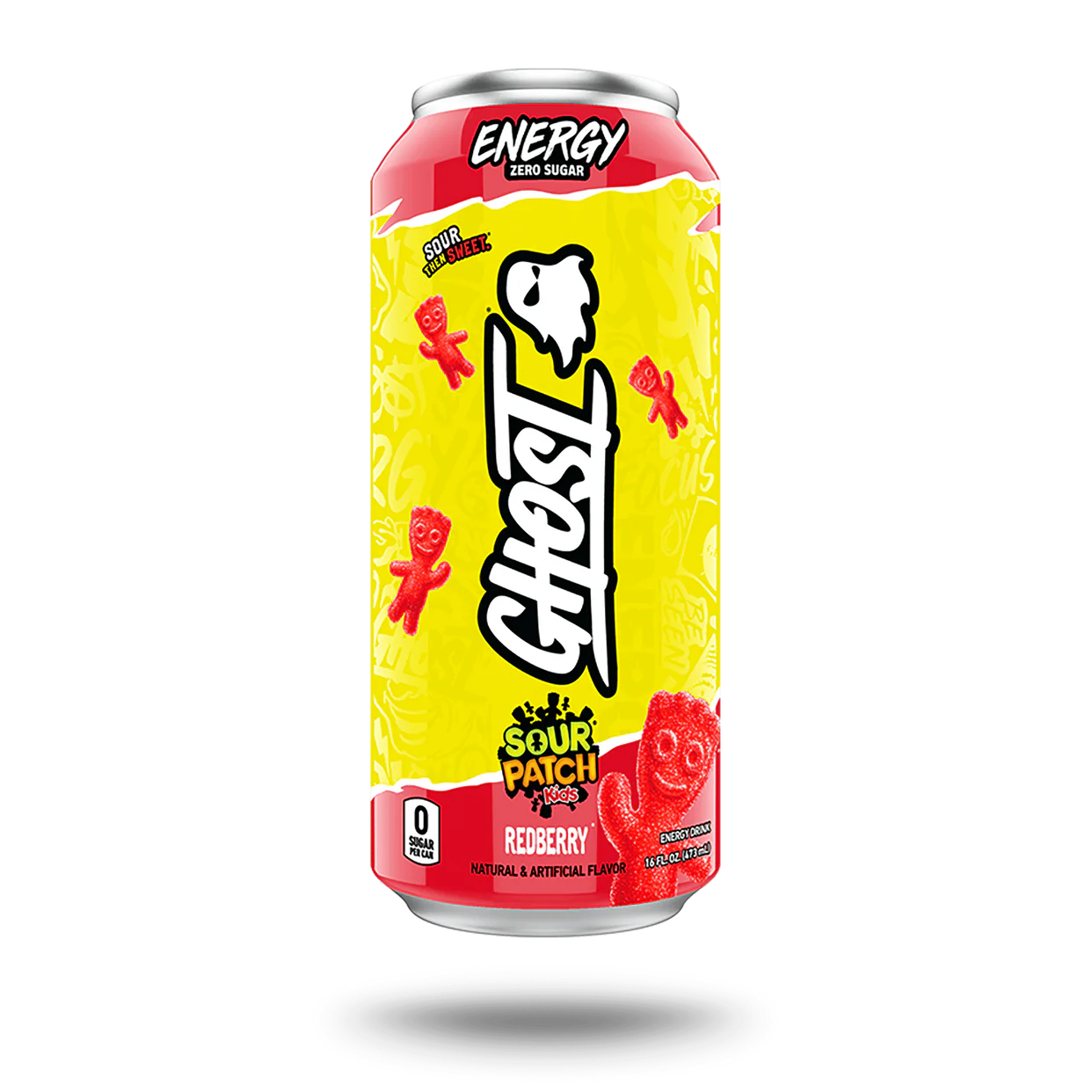 Ghost Sour Patch Red Berry 16oz Can