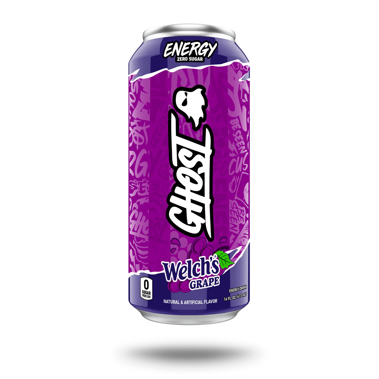 Ghost Welchs Grape 16oz Can