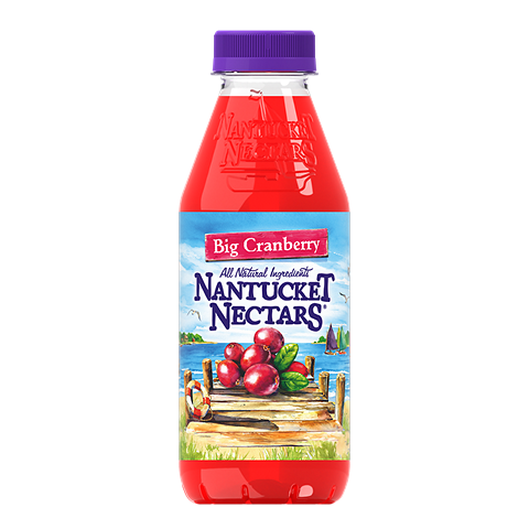 Nantucket Nectars Cranberry 100% 15.9oz Plastic