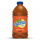 Snapple Peach Tea 64oz Plastic Bottle