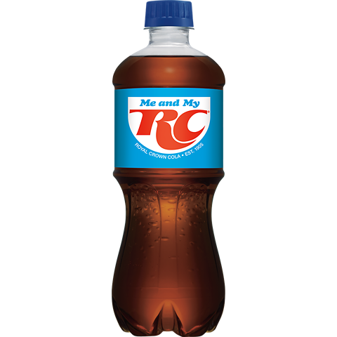 RC Cola Cola 20oz Plastic Bottle