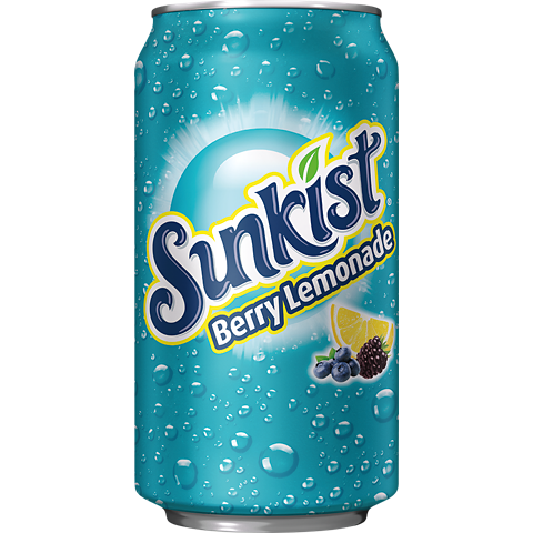 Sunkist Berry Lemonade 12oz Can