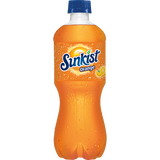 Sunkist Orange 20oz Plastic Bottle