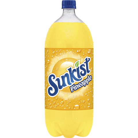 Sunkist Pineapple 2L Plastic Bottle