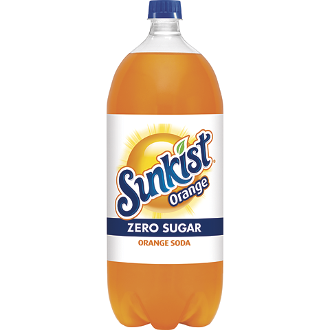 Sunkist Zero Orange 2L Plastic Bottle