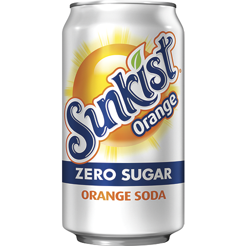 Sunkist Zero Orange 12oz Can