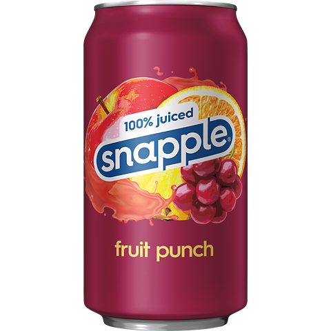 Snapple Fruit Punch Juice 11.5oz Can