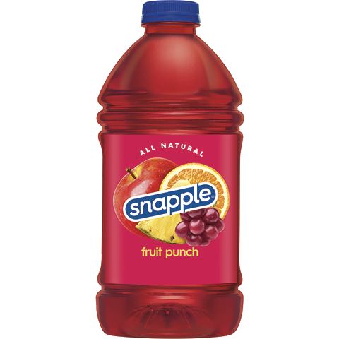 Snapple Fruit Punch 64oz Plastic Bottle