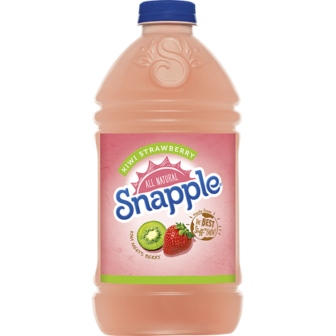 Snapple Kiwi Strawberry 64oz Plastic Bottle