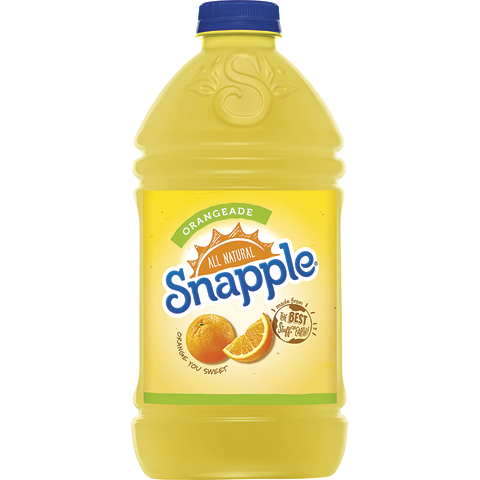 Snapple Orangeade 64oz Plastic Bottle