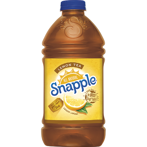 Snapple Lemon Tea 64oz Plastic Bottle