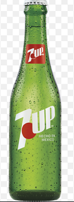 7up Lemon Lime 12oz Glass Bottle