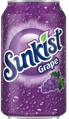 Sunkist Grape 12oz Can