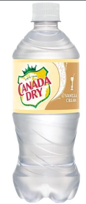 Canada Dry Vanilla Cream 20oz