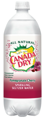 Canada Dry Pomegranate Cherry 1L Plastic Bottle