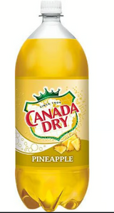 Canada Dry Pineapple 20z Plastic Bottle