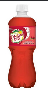 Canada Dry Cranberry Ginger Ale 20z Plastic Bottle