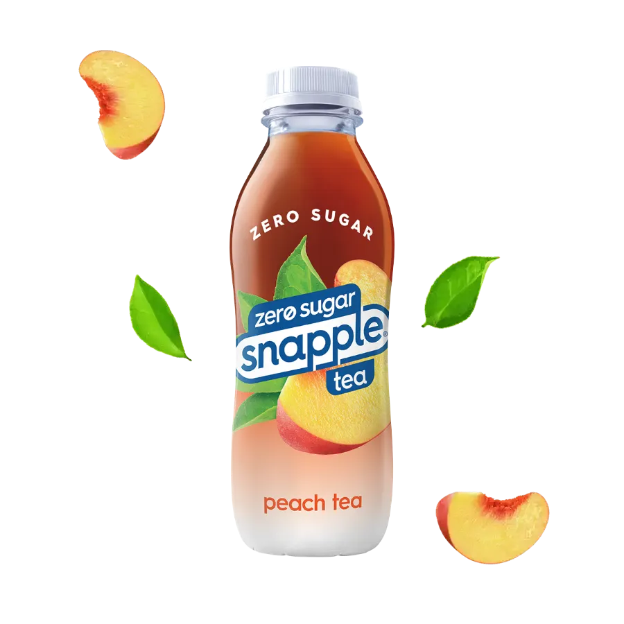 Snapple Zero Sugar Peach 16oz