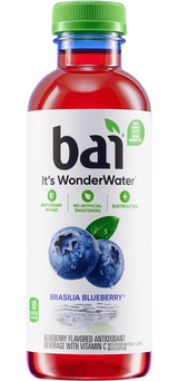 Bai Brasilia Blueberry 18oz Plastic Bottle