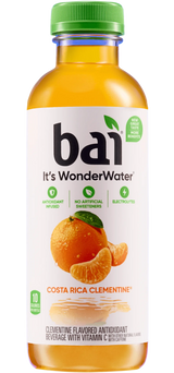 Bai Costa Rice Clementine 18oz Plastic Bottle