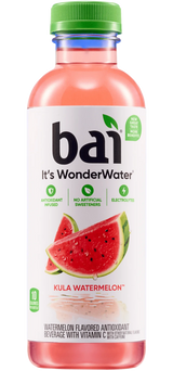 Bai Kula Watermelon 18oz Plastic Bottle