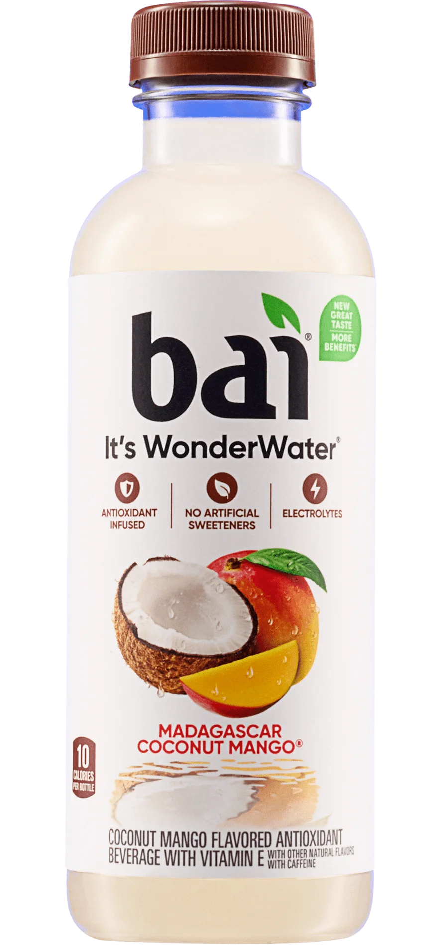 Bai Coconut Mango 18oz Plastic Bottle