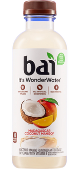 Bai Coconut Mango 18oz Plastic Bottle