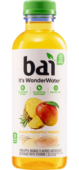 Bai Pineapple Mango 18oz Plastic Bottle