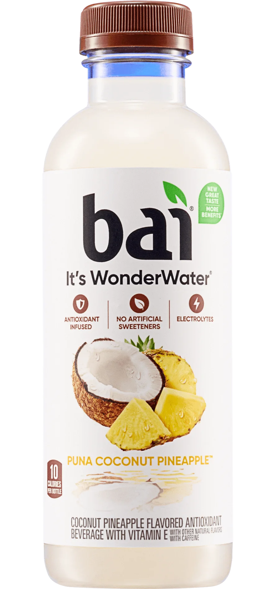 Bai Coconut Pineapple 18oz Plastic Bottle